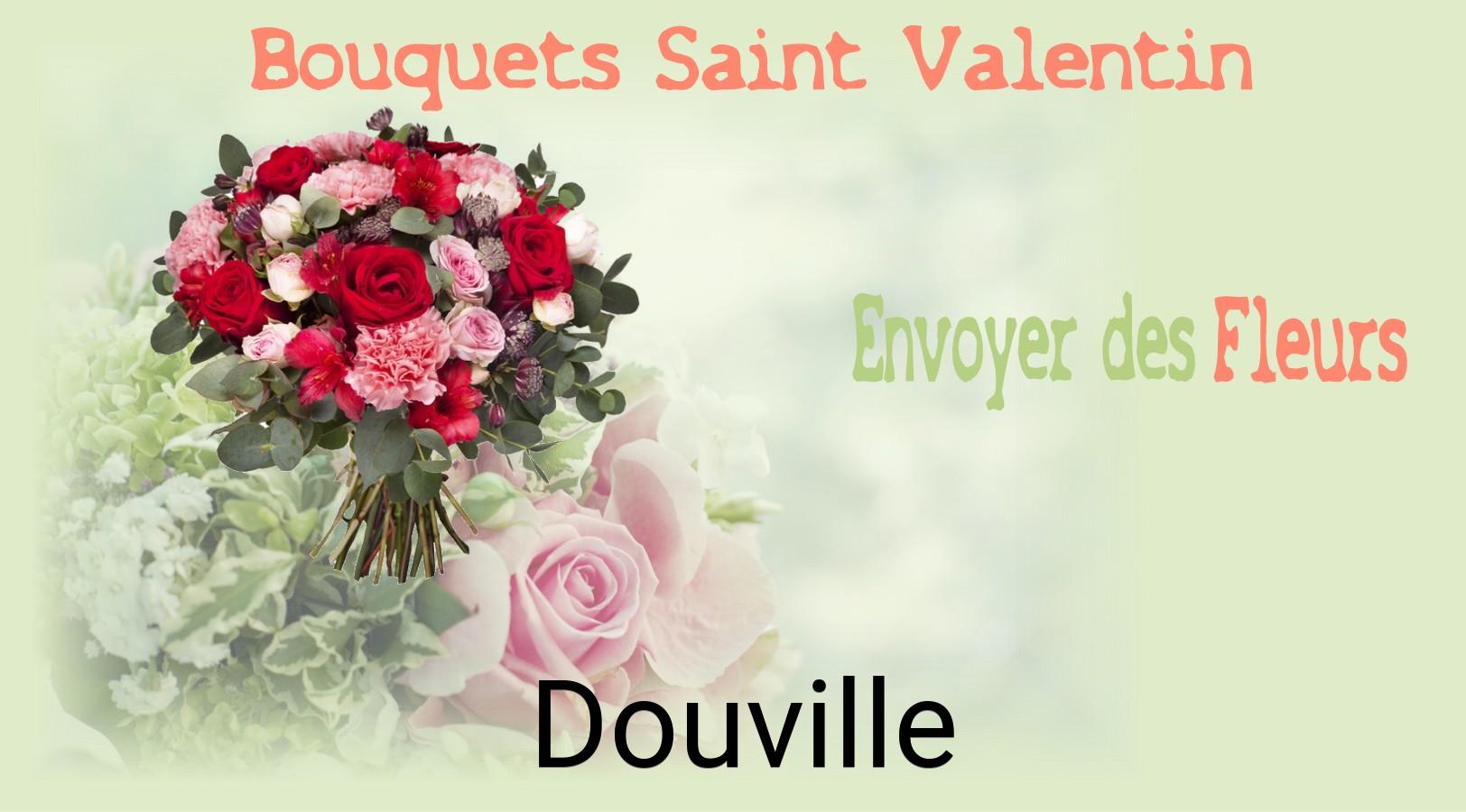 Roses de Saint-Valentin livrées à Douville